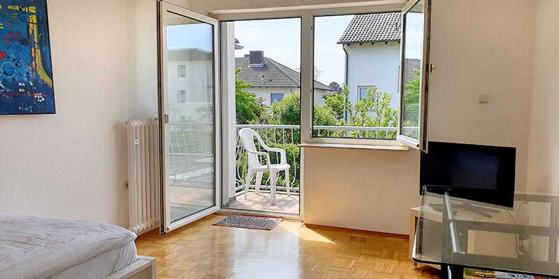 FeWo 3 Fritzlar Balkon