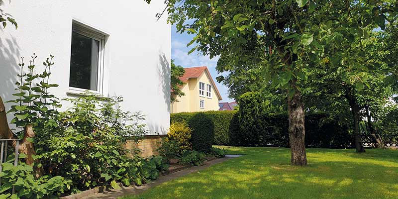 Ferienwohnung Fritzlar 3 Garten